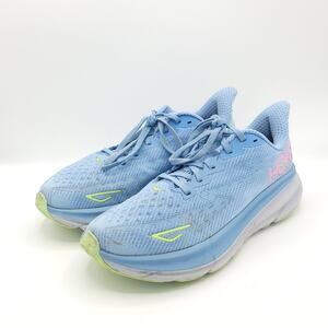HOKA One One Clifton 9 1127896-DNK Blue Pink Running women's size 8.5